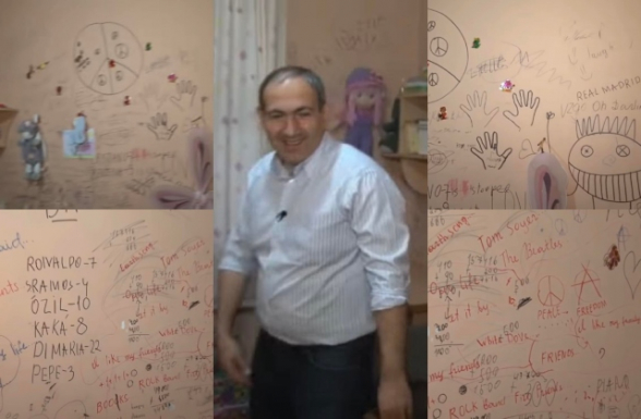 Սրանք իրանց տան ներսի պատերն են սենց պահել, իսկ դուք զարմանում եք, որ հրապարակի պատերը ծակում կամ փչացնում են (լուսանկար)